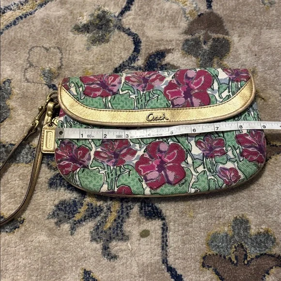 Coach Multicolor Floral Wristlet - Picture 3 of 8